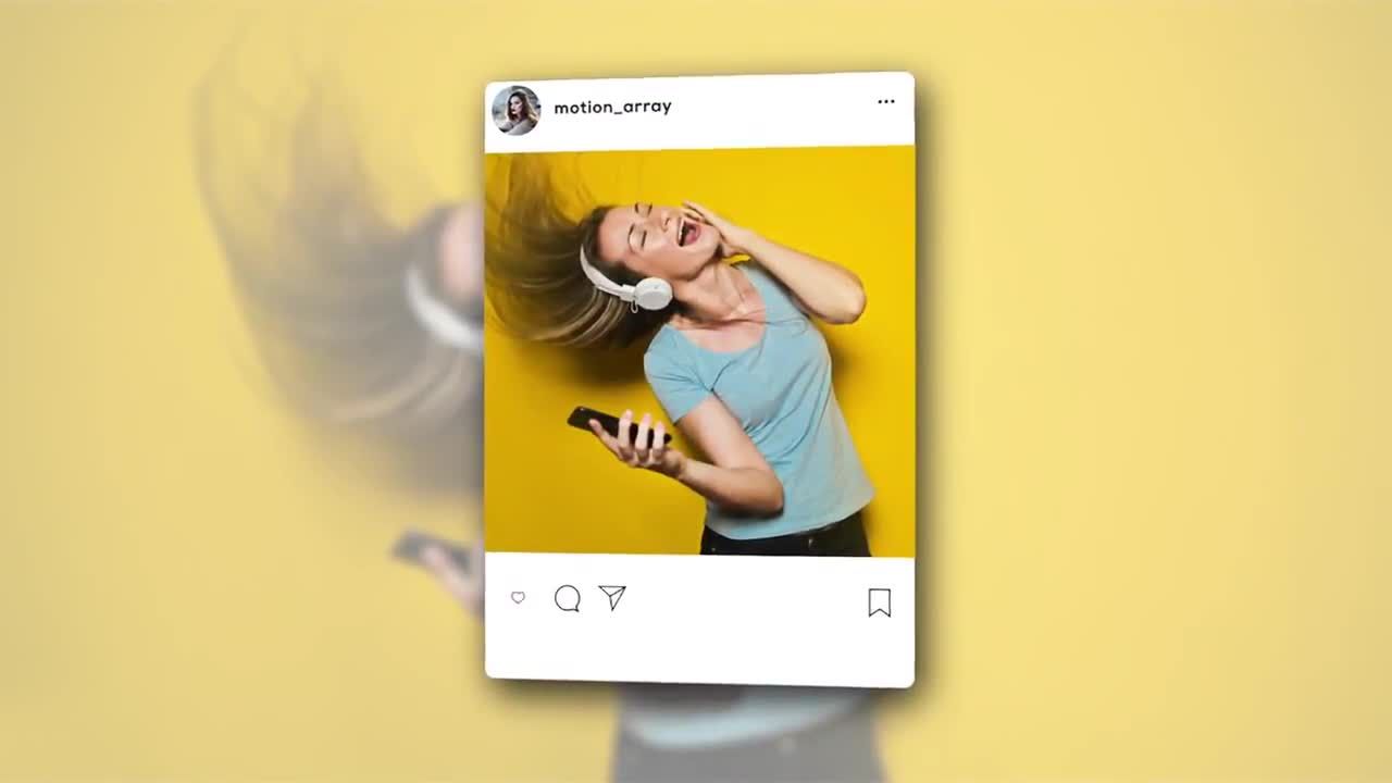 快速Instagram促销动态动画16素材精选AE模板