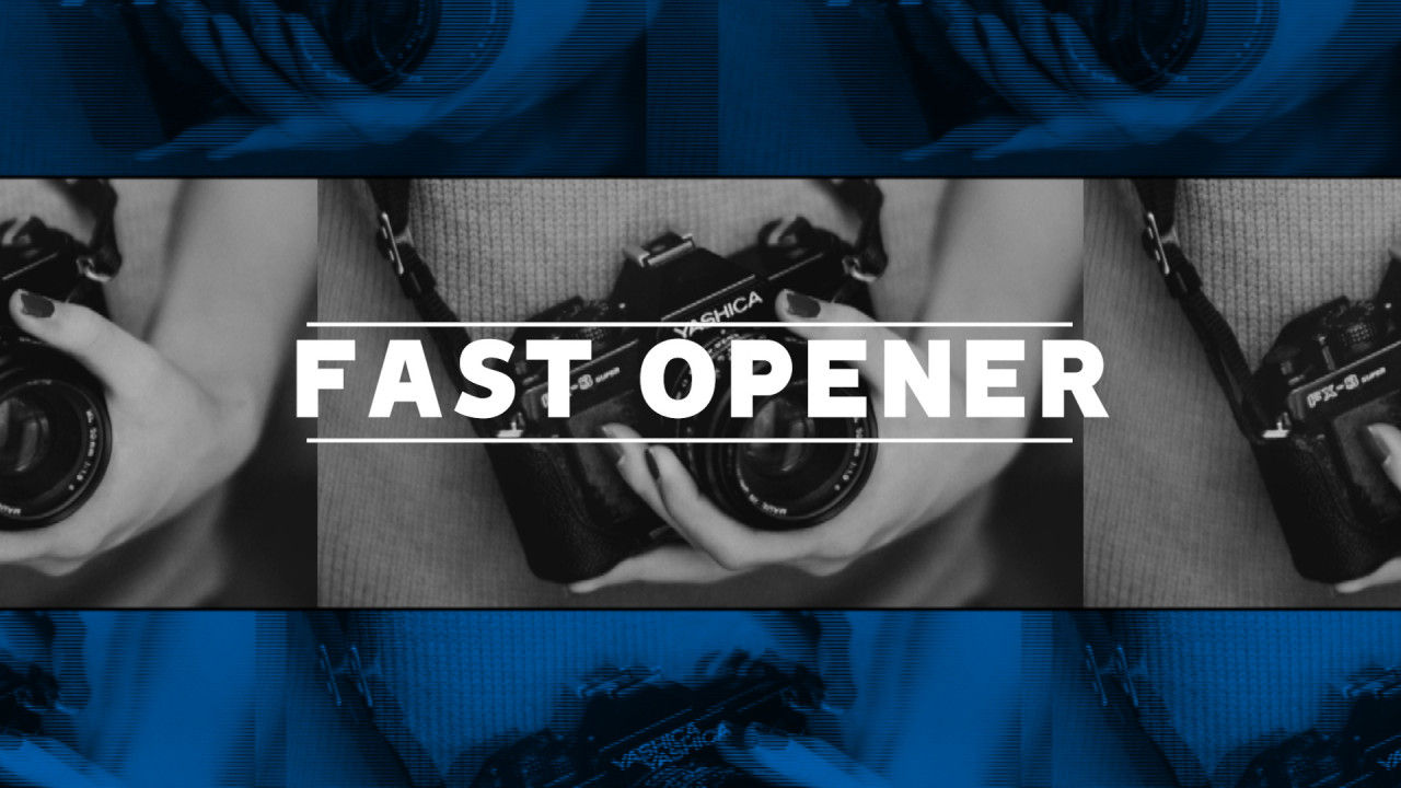 商业广告幻灯片16设计素材网精选PR模板Fast Opener