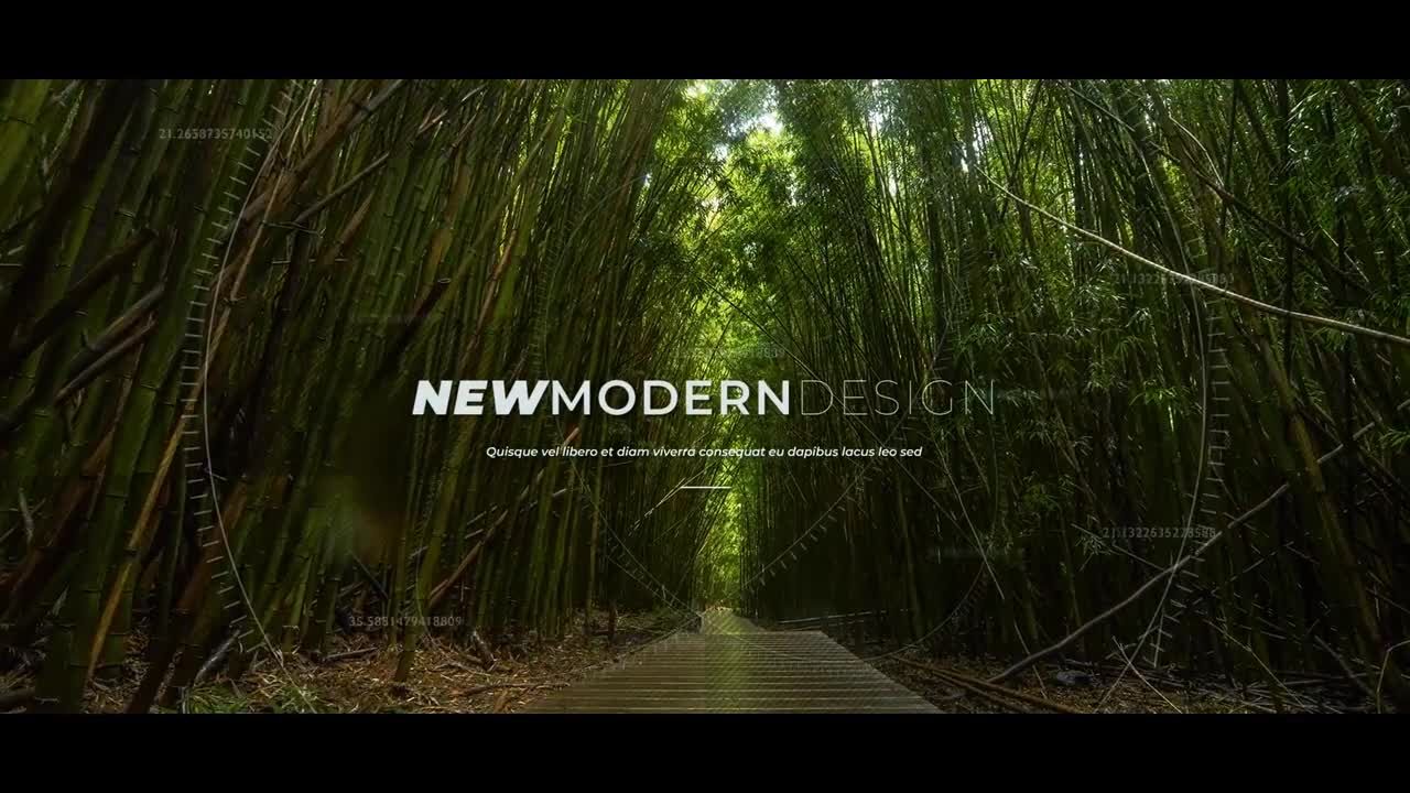 现代时尚旅游视频素材16设计素材网精选PR图文模板