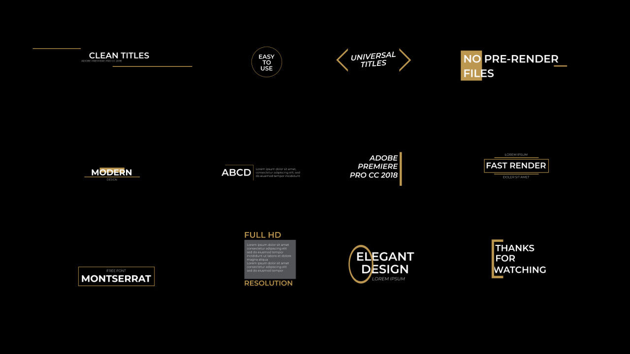 清新时尚的公司广告标题16设计素材网推荐PR模板
