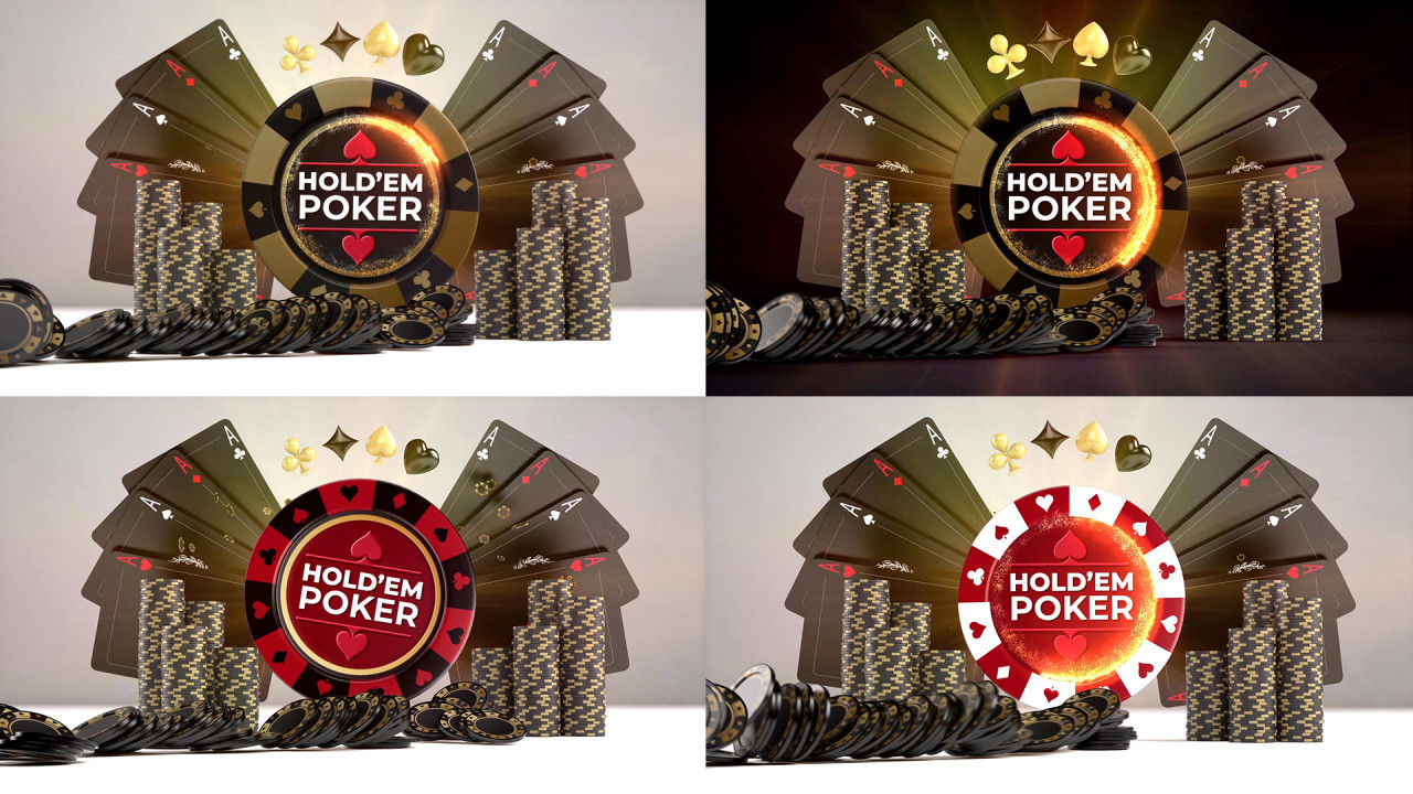扑克之夜logo动画开场素材中国推荐PR模板