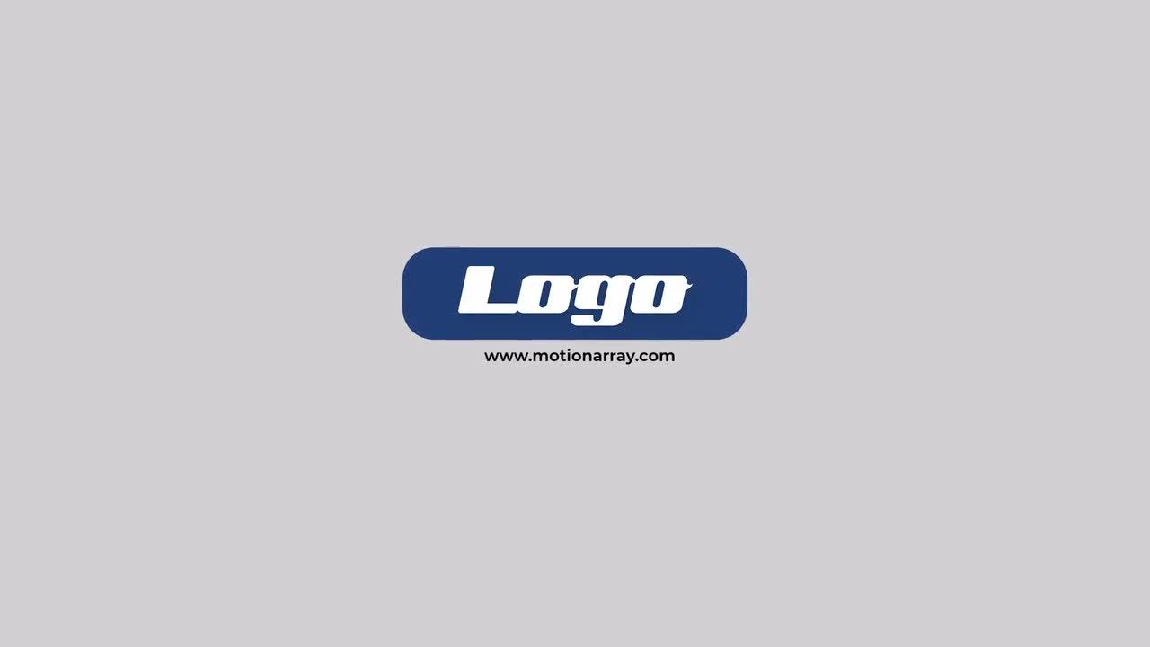 简洁logo开场视频素材16设计素材网推荐PR模板
