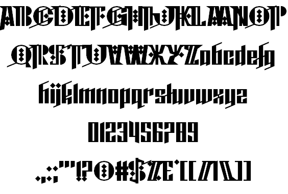 Cyberpunk Sealion font插图1