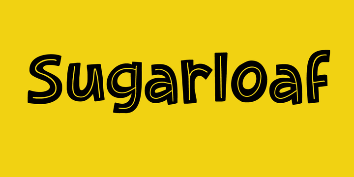 Sugarloaf Font插图
