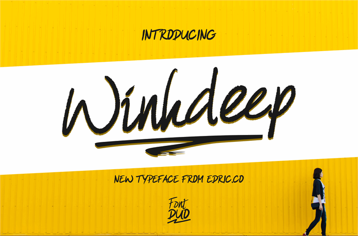 Winkdeep One font插图2