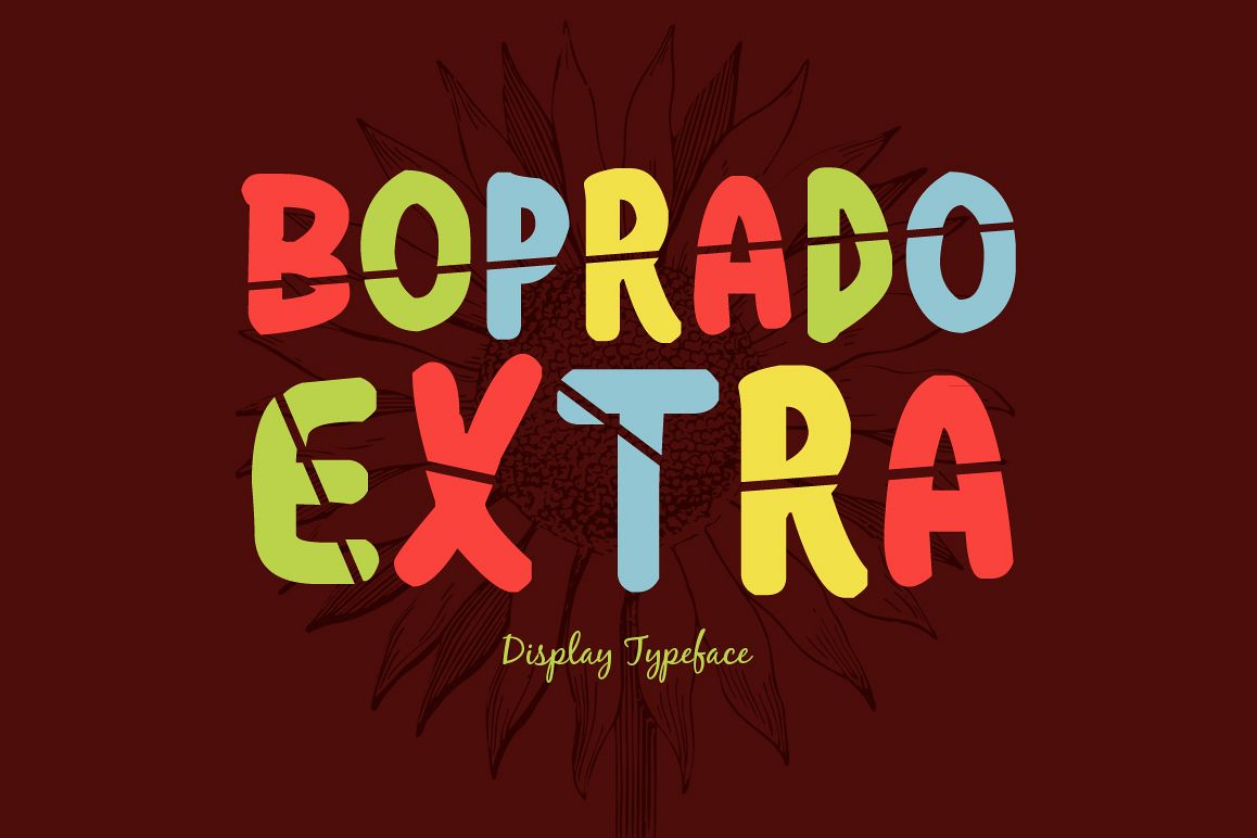 Boprado Extra Regular Font插图