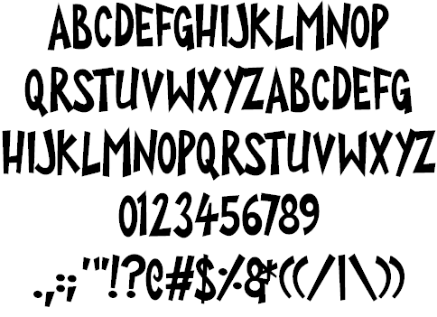Super Toons font插图1
