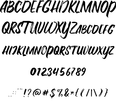 Fontania font插图1