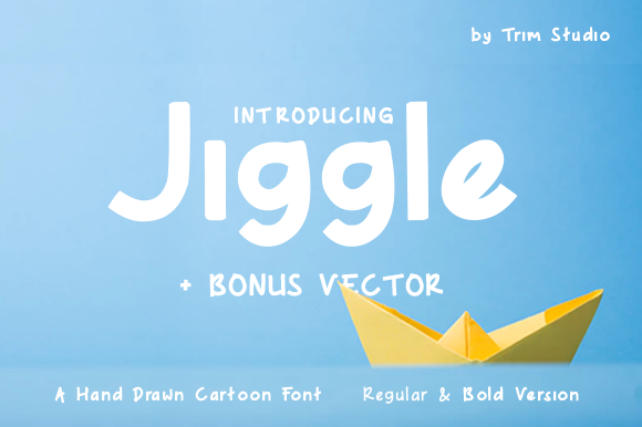 Jiggle Font插图