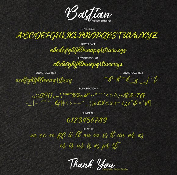 Bastian Font插图2