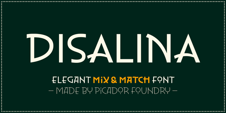 Disalina Font Family插图1