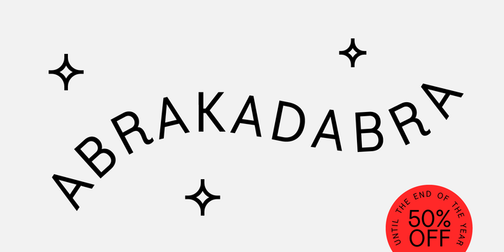 Abakadabra Font插图
