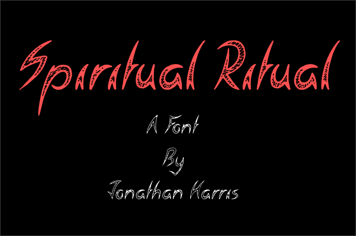 Spiritual Ritual font插图