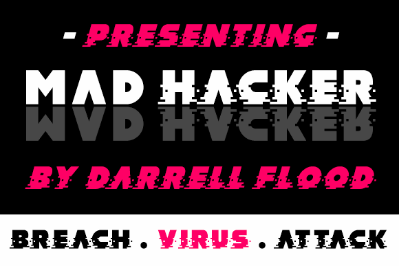 MAD hacker font插图