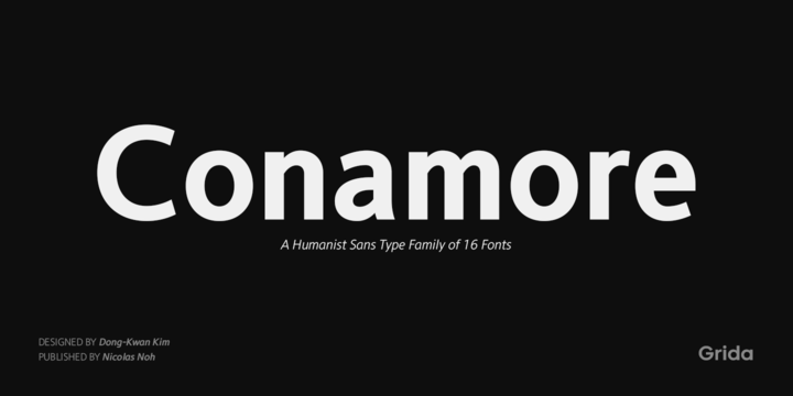 Conamore Font Family插图1