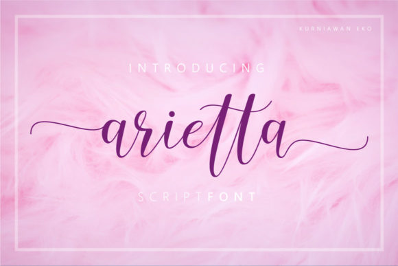 Arietta Font插图