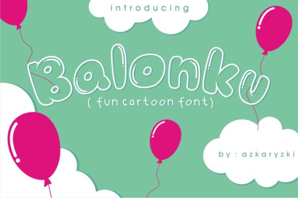 Balonku Font插图1