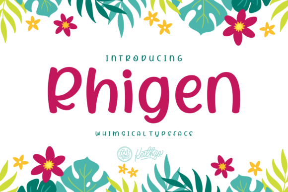 Rhigen Font插图