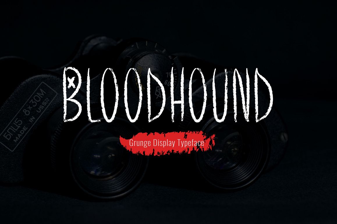 Bloodhound Regular Font插图