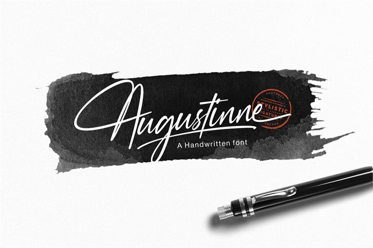 Augustinne demo font插图