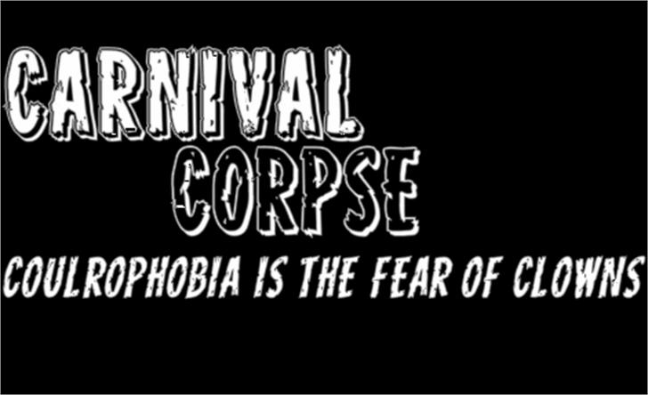 Carnival Corpse font插图1