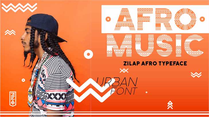 Zilap Afro font插图5