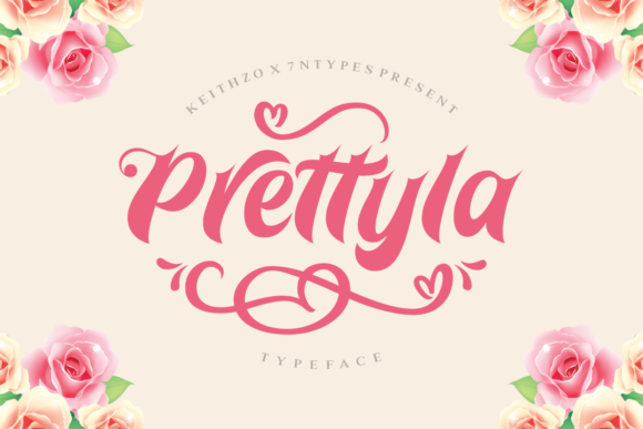 Prettyla Font插图