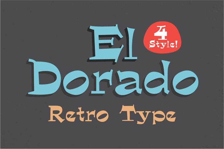 El Dorado  Bold font插图