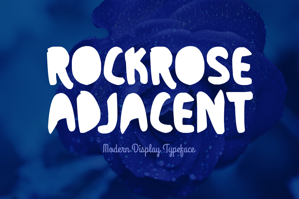 Rockrose Adjacent Regular Font插图