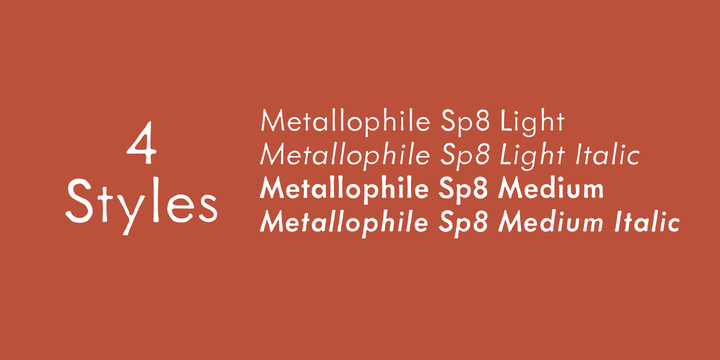 Metallophile Font插图1