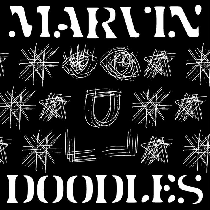 Marvin Doodles font插图1