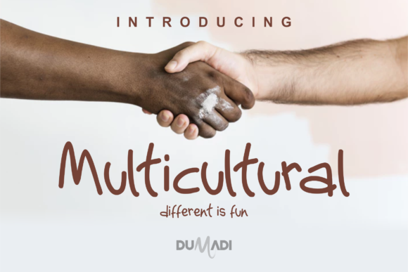 Multicultural Font插图