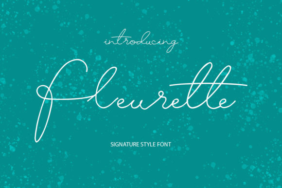 Fleurette Font插图