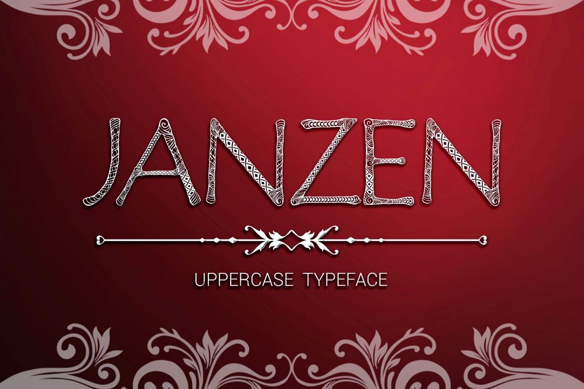 Janzen font Other Font插图
