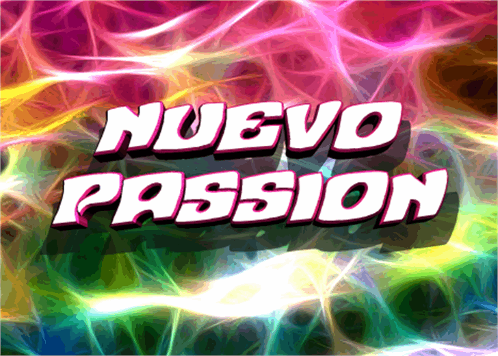 Nuevo Passion font插图