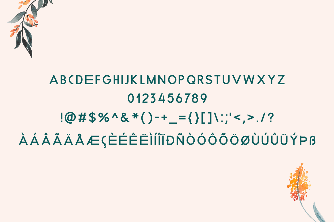 Beecdor Regular Font插图3
