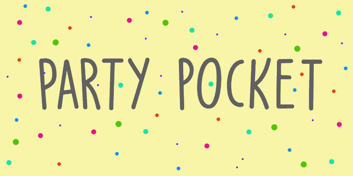 Party Pocket DEMO font插图