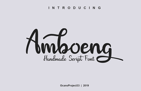 Amboeng Font插图
