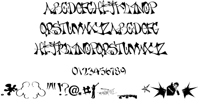 PLAN-A-EMCEE font插图1