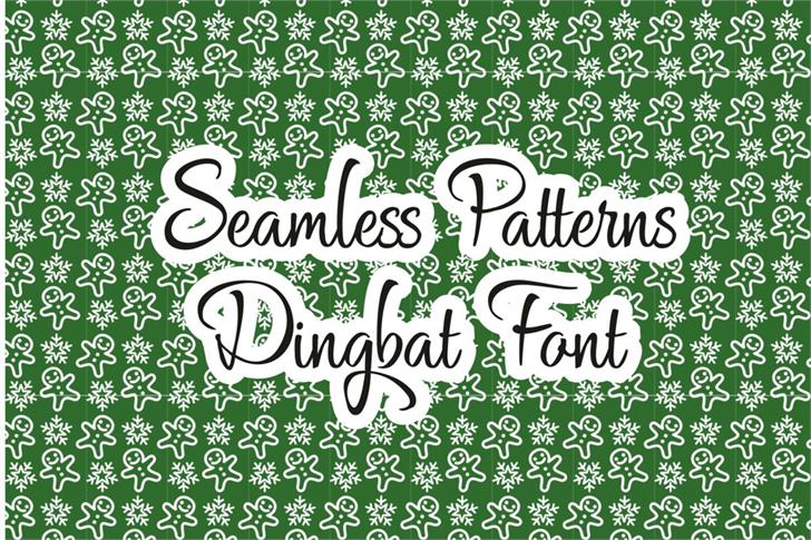 Seamless Patterns font插图