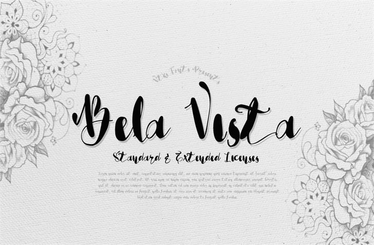 Vtks Bela Vista font插图