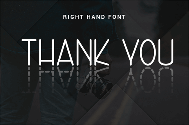Right Hand font插图10