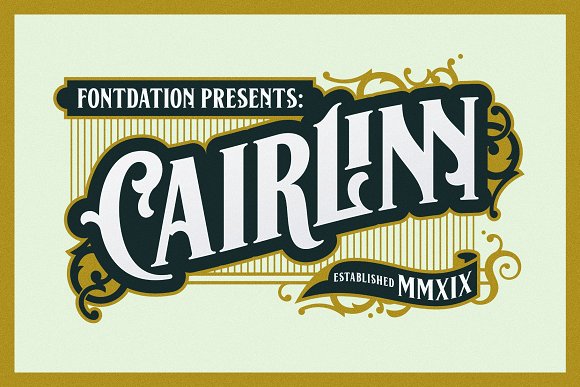 Cairlinn | Vintage Font插图