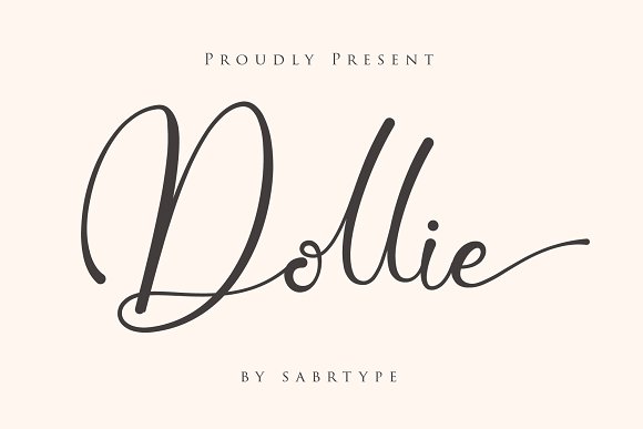 Dollie Font插图