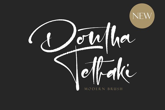 Dontha Tethaki Font插图