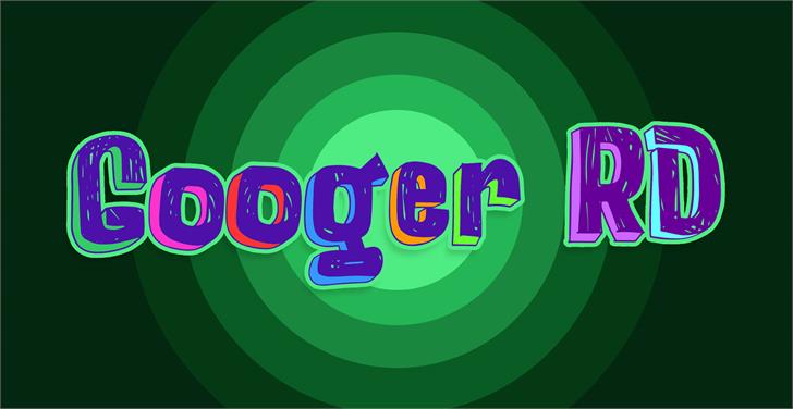 Googer RD font插图1