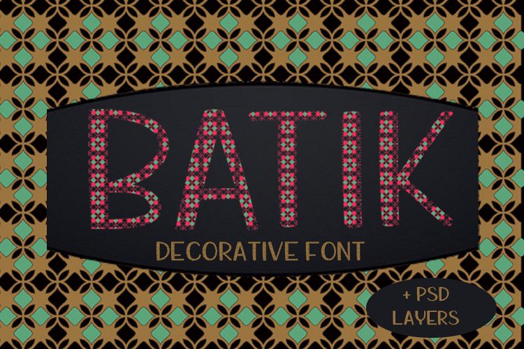 Batik Regular Font插图