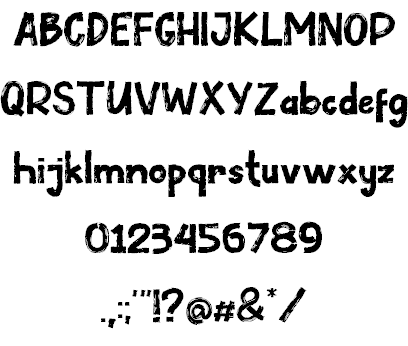 Under Type font插图1