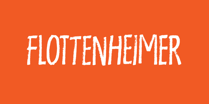 Flottenheimer Font Family插图