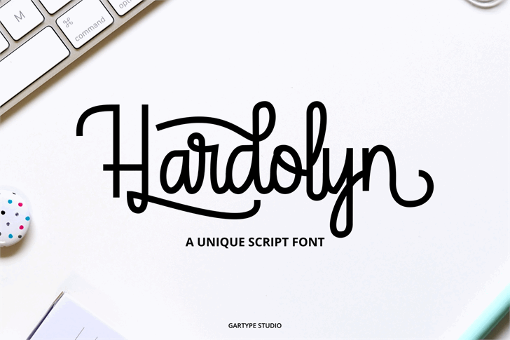 Hardolyn [Demo] font插图1